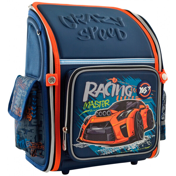 Рюкзак школьный каркасный Yes H-18 Racing 14 л для мальчиков (556321)