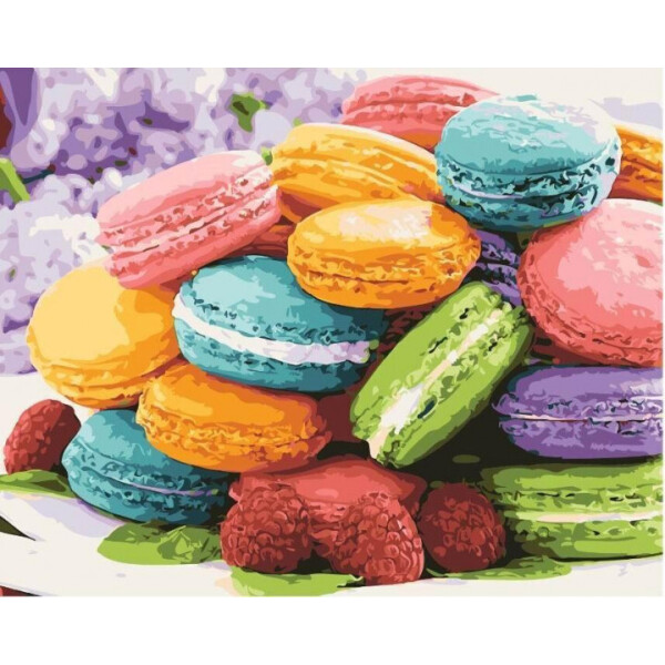 

Картина по номерам. Rainbow Art "Изысканный десерт" GX21678-RA
