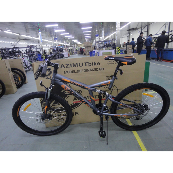 

Azimut Dinamic 26" 18,5" Grey / Orange (FR/D/Dinamic)
