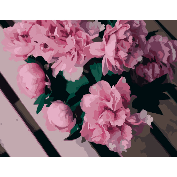 

Картина по номерам. Art Craft "Пион Катарина" 40*50 см 13110-AC