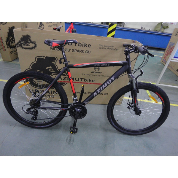 

Azimut Spark 26" 20" Black / Red (FR/D/Spark)