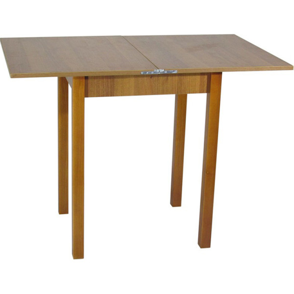 

Обеденный стол раскладной Тавол Компакт ноги прямые дерево 50 см х 60 см х 75 см Орех