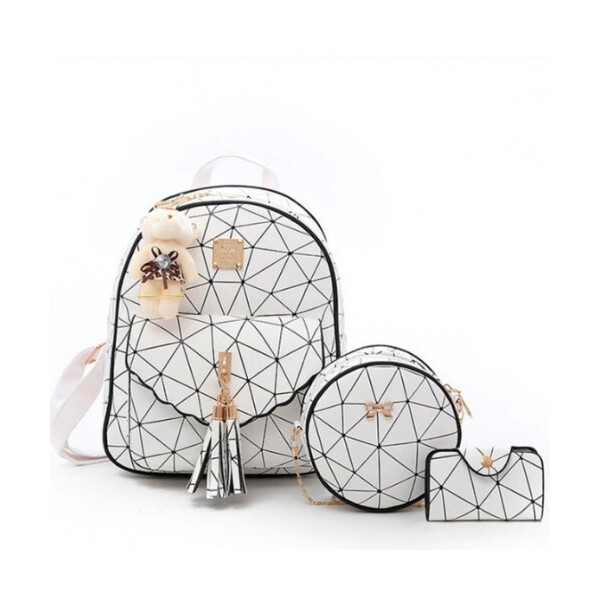 

Рюкзак городской Arsia набор 3-в-1 Set White Berkani RB33445