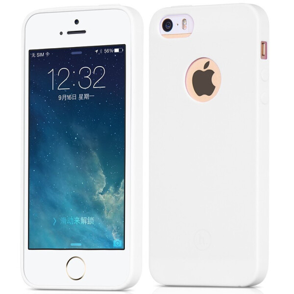 

Чехол Hoco Juice series back cover TPU для iPhone 5/5S White