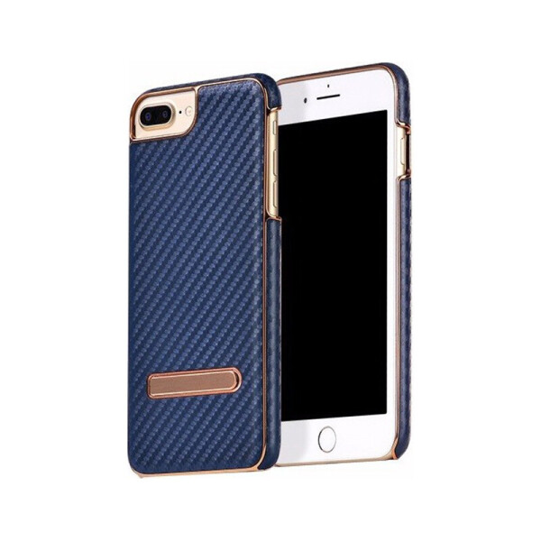 

Чехол-накладка Hoco Platinum series carbon fiber для iPhone 7/8 Deep Blue