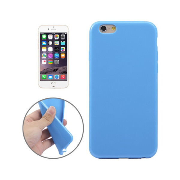 

Чехол-накладка Melkco Silikonovy Case для iPhone 6 Plus/6s Plus Blue