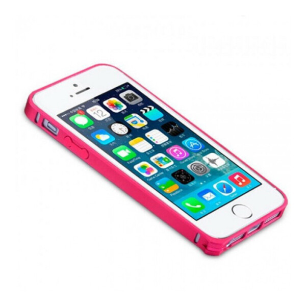 

Чехол-накладка Remax Screw Metal border для Apple iPhone 5/5S Red