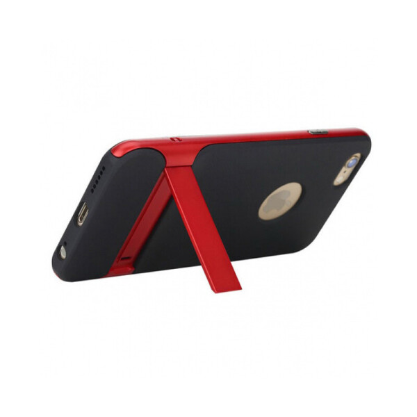 

TPU+PC чехол Rock Royce Series с функцией подставки для Apple iPhone 6 Plus/6S Plus Red
