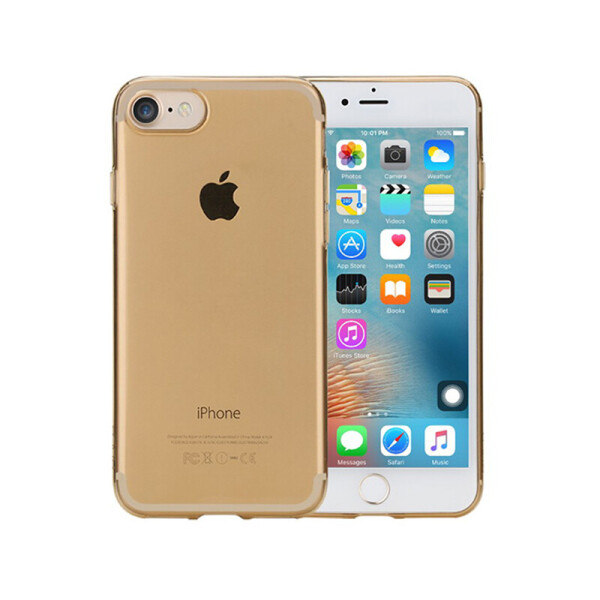 

TPU чехол Rock Slim Jacket для Apple iPhone 7/8 Gold
