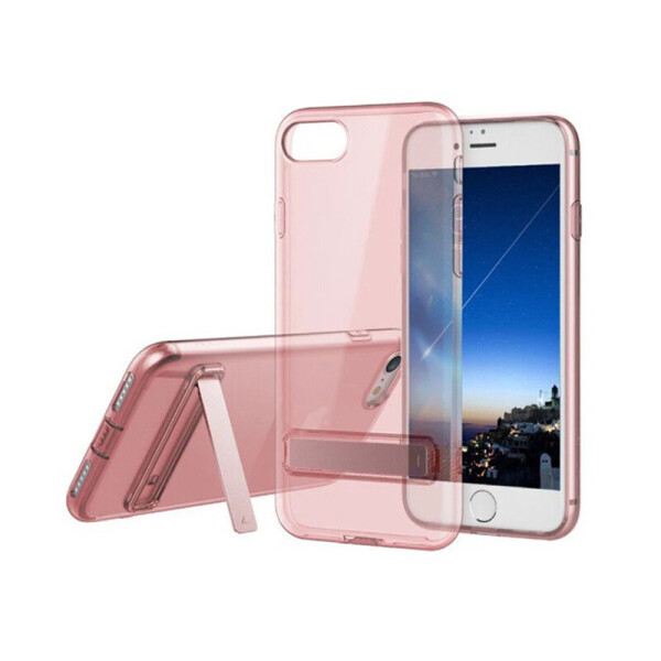

TPU чехол Rock Slim Jacket с функцией подставки для Apple iPhone 7 plus / 8 plus Rose