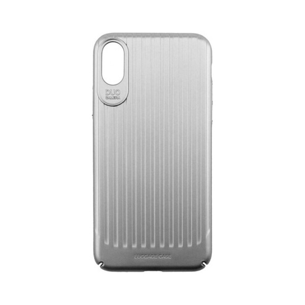 

Чехол-накладка Usams Trunk Series Apple iPhone X Silver