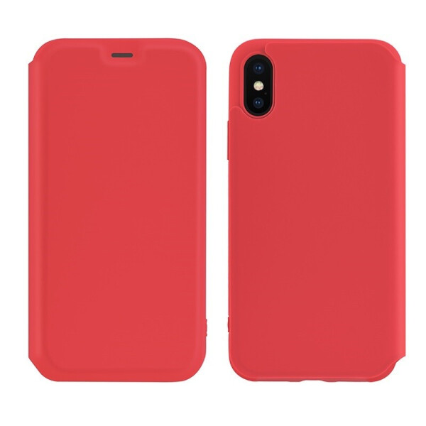 

Чехол-книжка Hoco Colorful series liquid silicone для Apple iPhone XS Max Red