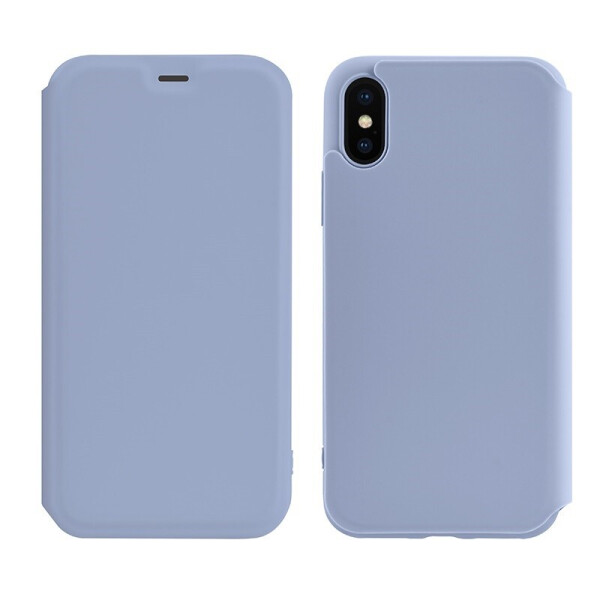 

Чехол-книжка Hoco Colorful series liquid silicone для Apple iPhone XS Max Purple
