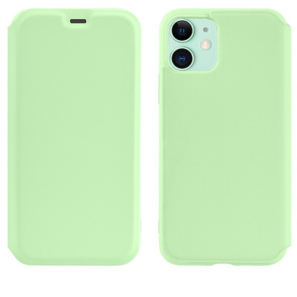 

Чехол-книжка Hoco Colorful series liquid silicone для Apple iPhone 11 Green