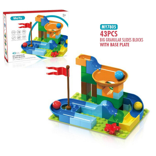 

MoYu Particle Slide Bloks 43 pcs | Детский конструтор 43 детали MY7805
