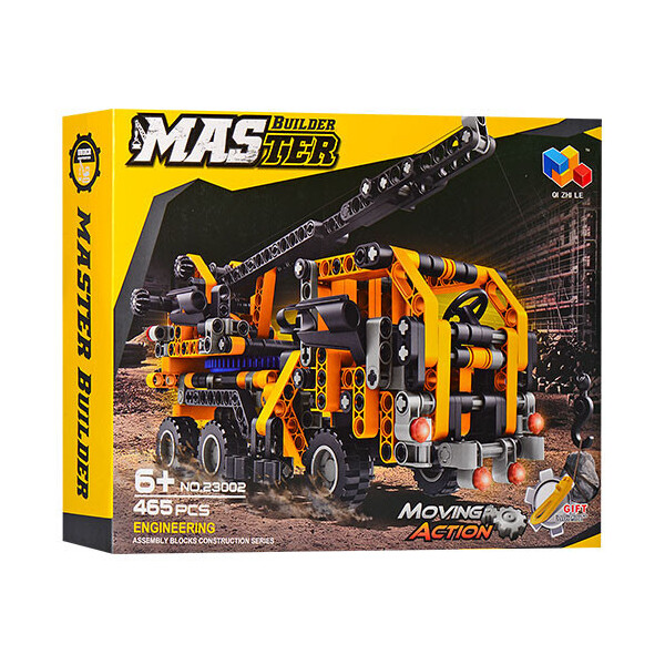 

Конструктор M23002-3-4 стройтехника, от 436 дет. (Кран)