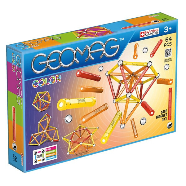

Geomag Color 64 детали | Магнитный конструктор Геомаг. 262GM