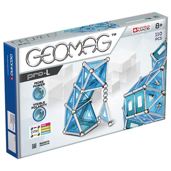 

Geomag PRO-L 110 деталей | Магнитный конструктор 024GM
