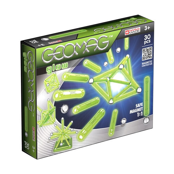 

Geomag Glow 30 деталей | Светящийся магнитный конструктор Геомаг PF.523.335.00