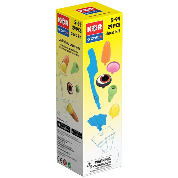 

Geomag KOR Kit | Дополнительный набор 86 деталей PF.800.569.00