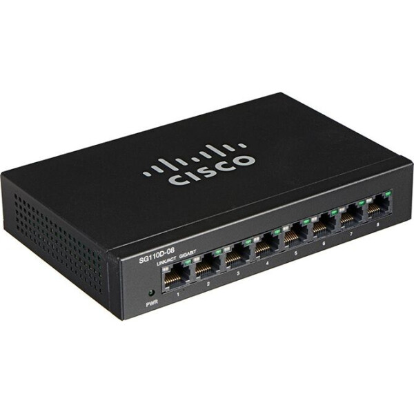 

Коммутатор Cisco SB SG110D-08 8-Port Gigabit Desktop Switch