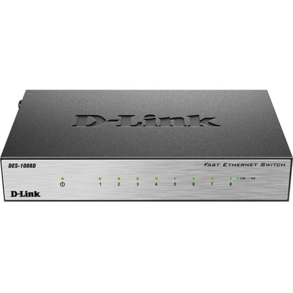 

Коммутатор D-Link DES-1008D
