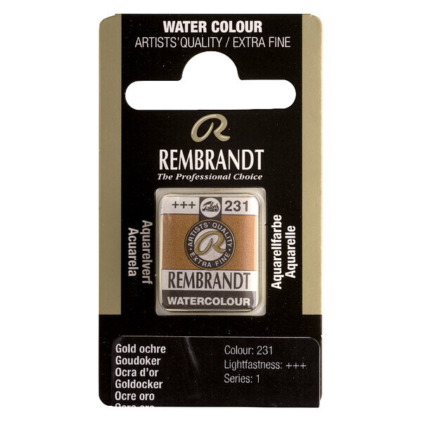 

Краска акварельная Rembrandt 1,8 мл кювета (231) Охра золотая (05862311 )
