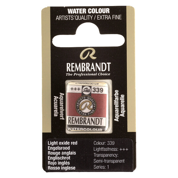 

Краска акварельная Rembrandt 1,8 мл кювета (339) Английская красная (05863391 )