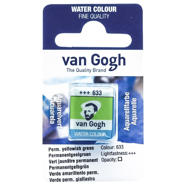 

Краска акварельная Van Gogh 1,8 мл кювета (633) Перм. желто-зеленый (20866331)
