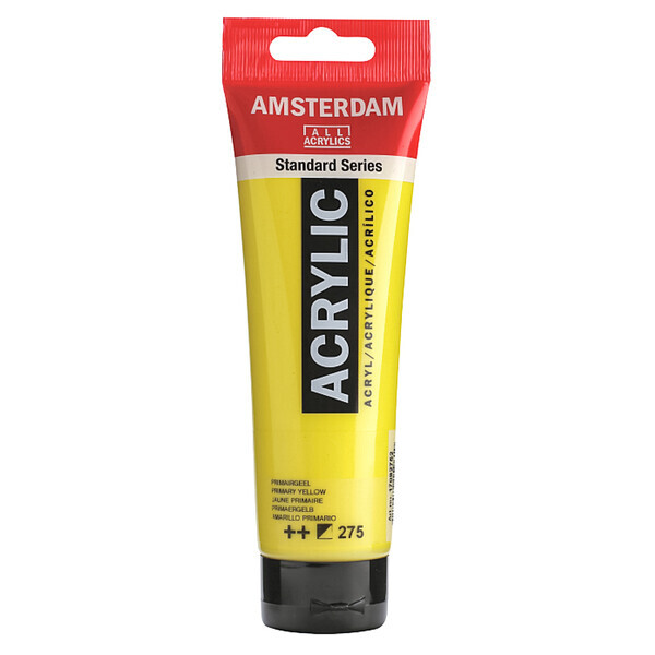 

Краска акриловая AMSTERDAM 120 мл (275) Первичный желтый (17092752)