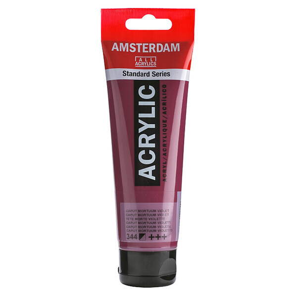 

Краска акриловая AMSTERDAM 120 мл (344) Капут мортуум фиолетовый (17093442)