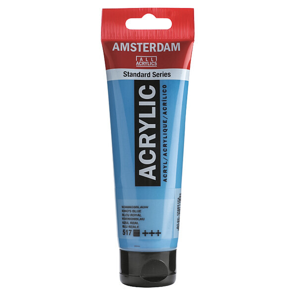

Краска акриловая AMSTERDAM 120 мл (517) Королевський синий (17095172)