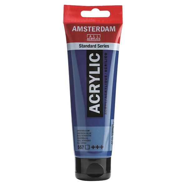 

Краска акриловая AMSTERDAM 120 мл (557) Зелено-синяя (17095572)