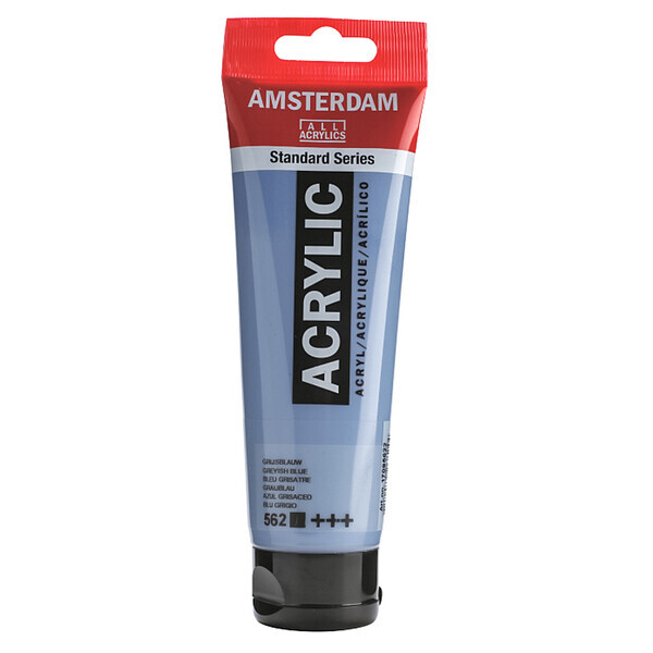 

Краска акриловая AMSTERDAM 120 мл (562) Серо-голубой (17095622)