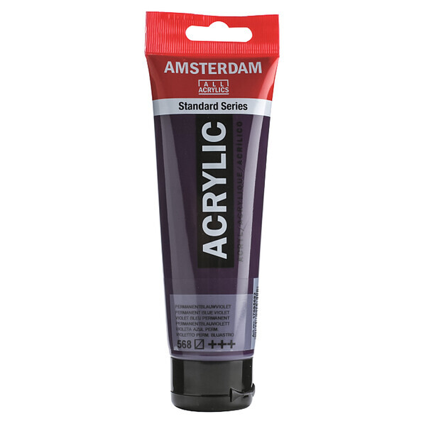 

Краска акриловая AMSTERDAM 120 мл (568) Перманентный сине-фиолетовый (17095682)
