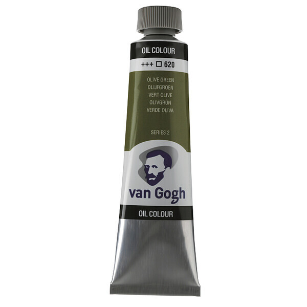 

Краска масляная Van Gogh 40 мл (620) Оливковый зеленый (02056203)