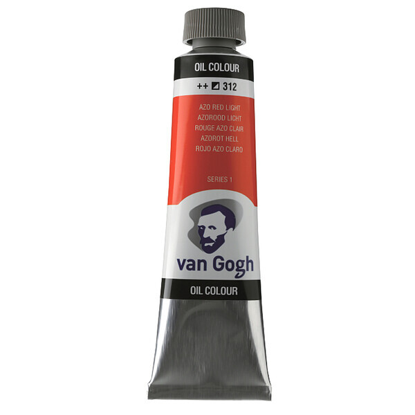 

Краска масляная Van Gogh 40 мл (312) AZO Красный светлый (02053123)