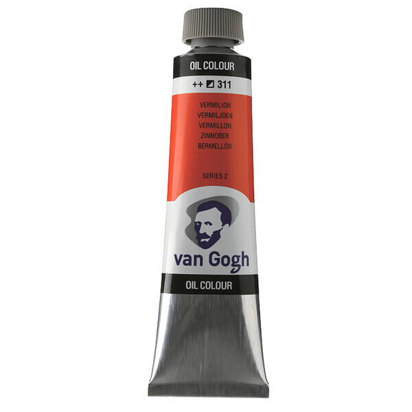 

Краска масляная Van Gogh 40 мл (311) Киноварь (02053113)