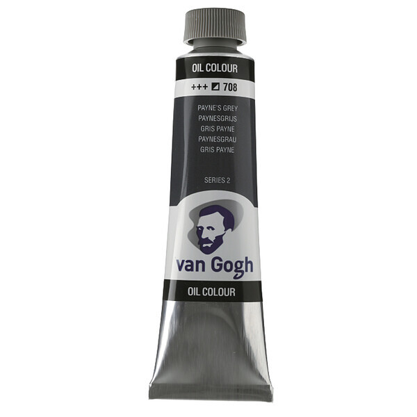 

Краска масляная Van Gogh 40 мл (708) Серая пейна (02057083)