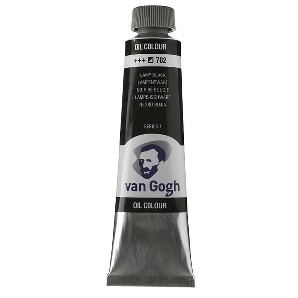 

Краска масляная Van Gogh 40 мл (702) Сажа газовая (02057023)