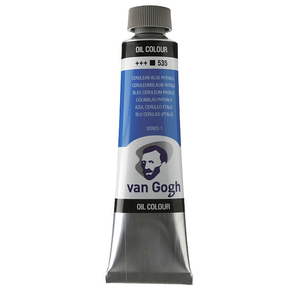 

Краска масляная Van Gogh 40 мл (535) Церулеум голубой ФЦ (02055353)