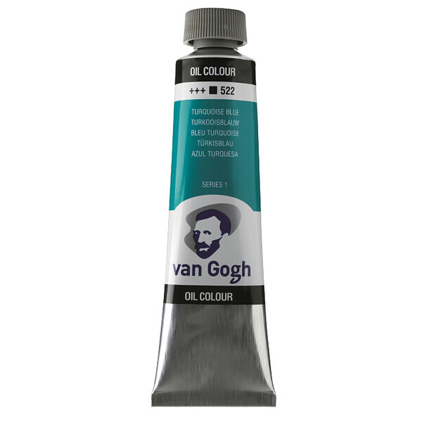 

Краска масляная Van Gogh 40 мл (522) Бирюзовый синий (02055223)