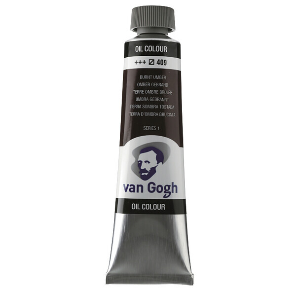 

Краска масляная Van Gogh 40 мл (409) Умбра жженая (02054093)