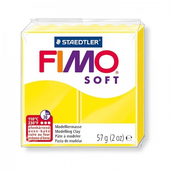 

Пластика Soft, Лимонная, 57г, Fimo (8020-10)