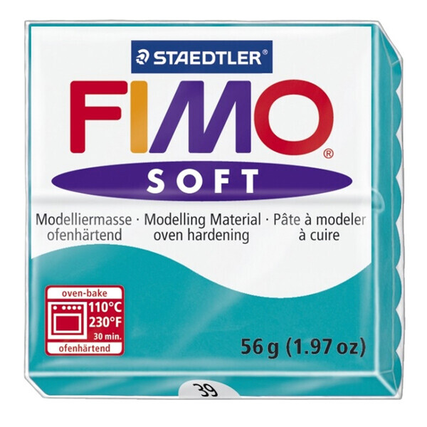 

Пластика Soft, Мятная, 57г, Fimo (8020-39)