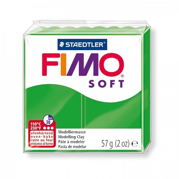 

Пластика Soft, Тропическая зеленая, 57г, Fimo (8020-53)