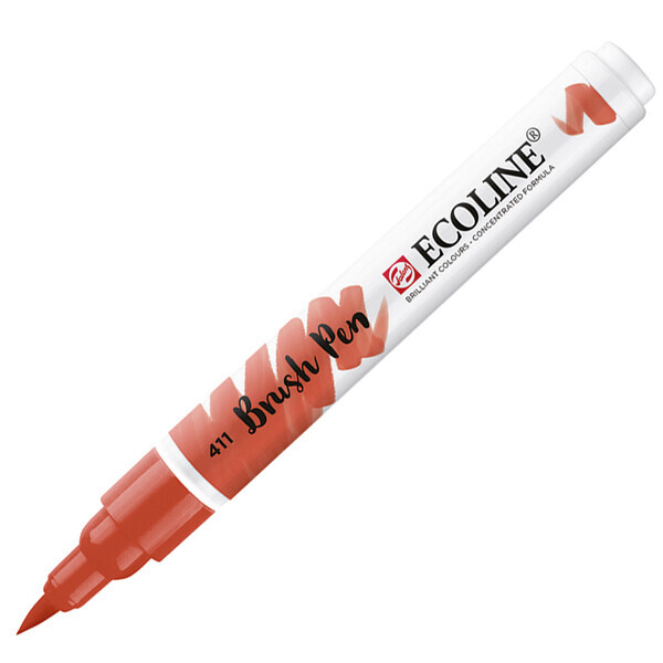 

Пензель-ручка Ecoline Brushpen (411), Сієна палена, Royal Talens (11504110)