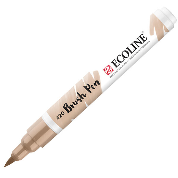 

Пензель-ручка Ecoline Brushpen (420), Бежевий, Royal Talens (11504200)