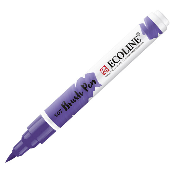 

Пензель-ручка Ecoline Brushpen (507), Ультрамарин фіолетовий, Royal Talens (11505070)