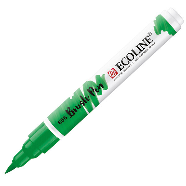 

Пензель-ручка Ecoline Brushpen (656), Зелена лісова, Royal Talens (11506560)